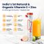 Wellbeing Nutrition: Organic Vitamin C + Zinc  - 16 Tabs