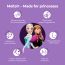 Wellbeing Nutrition: Frozen Elsa & Anna Melts - Kids Organic Multivitamin with Vitamin A, B-Complex, C, D and Iron - 30 Oral Thin Strips)