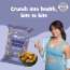 Nourish You: Organic Quinoa Puffs - Quinoa Snack , Spicy garlic flavour , Healthy snacks , Gluten free -50gm