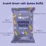 Nourish You: Organic Quinoa Puffs - Quinoa Snack , Spicy garlic flavour , Healthy snacks , Gluten free -50gm