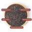 Nourish You: Organic Roasted Chia Seeds - Protein Rich, Helps in weight loss, Gluten free- 100g