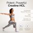 Wellbeing Nutrition: 100% Pure Micronised Creatine Powder Monohydrate + HCL Unflavoured 100g, 33 servings  Tested for Purity  For Muscle Strength & Recovery, Muscle Growth & Cognition  For Men & Women