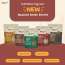 Nourish You: Organic Roasted Sunflower Seeds - Rich in Protein , Healthy Snacks , Gluten free -Pack of 2 X 100g each