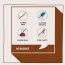 The Whole Truth: Mini Protein Bars - Coffee Cocoa- Pack of 8-8 x 27g - No Added Sugar - All Natural