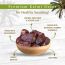 Fabeato: Premium Kalmi Dates/Khajoor 400g  Rich Source of Potassium & IronNaturally SweetNo Added Sugar.