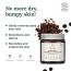 Juicy Chemistry: Hazelnut, Coffee & Chocolate Body Scrub, 75 g | Organic Powder Body Scrub for Gentle Exfoliation & Skin Brightening | Ecocert Certified Organic for Men & Women | Cruelty-free & 100% Vegan