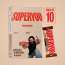 SuperYou: Coffee Protein Wafer Bars (Pack of 10)|10g Protein, 3g Fiber, No Added Sugar|Yeast Fermented Protein