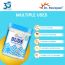 Dr. Morepen: Pure Cotton & Eco-Friendly Earbuds - 100 Cotton Buds pack of 5