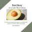 Orjena: Natural Moisture Avocado Mask Sheet 23ml Pack of 3