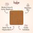 Bake Cosmetics: BAKE De-Tan Scrub Treatment Coffee Soap  -Pack of 2(100g x 2)