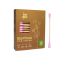 IMECO Bamboo Ear Swabs | 100 Soft Double-Tip Cotton Buds | Pack of 1