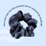 GUBB: Satin Scrunchie (Black)