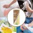 Amwoodo: Bamboo Kitchen Towel Roll | Reusable Paper Napkins | 4 Ply | 20 Sheets Per Roll | Pack of 3