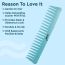 GUBB: Travel Hair Comb (Santorini Hues)