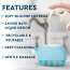 GUBB: Silicone Exfoliating Brush