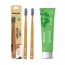 Mint Toothpaste And Octa Clean Bamboo Toothbrush Pack of 2 Combo | Mint Oral...