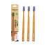 DENCRUS: Octa Clean Eco-Friendly Toothbrush | Octagonal Handle With Soft Bristles | Pack of 3