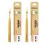 Nano bamboo Toothbrush | 100% Natural Bamboo Toothbrush for Sensitive Gums &...