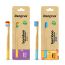 Orby Kids Bamboo Toothbrush For Kids | 100% Natural Soft Bristles | Rainbow,...