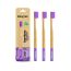 Orby Plus Bamboo Toothbrush For Adults | 100% Natural Soft Bristles |...