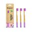 Orby Kids Bamboo Toothbrush For Kids | 100% Natural Soft Bristles | Lavender...