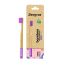 Orby Kids Bamboo Toothbrush For Kids | 100% Natural Soft Bristles | Lavender...