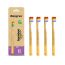 Orby Kids Bamboo Toothbrush For Kids | 100% Natural Soft Bristles | Rainbow |...