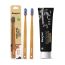 Charcoal Toothpaste And Octa Clean Bamboo Toothbrush Pack of 2 Combo |...