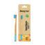 Orby Kids Bamboo Toothbrush For Kids | 100% Natural Soft Bristles | Blue |...