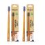DENCRUS: Octa Clean Eco-Friendly Toothbrush | Octagonal Handle With Soft Bristles | Pack of 2