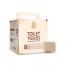Bamboo Toilet Tissue Rolls | Unbleached | 3 Ply | 8 Rolls Set | 220 Pulls Per...