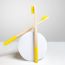 Amwoodo: Orby Plus Bamboo Toothbrush For Adults | 100% Natural Soft Bristles | Yellow | Pack of 5