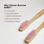 Amwoodo: Orby Plus Bamboo Toothbrush For Adults | 100% Natural Soft Bristles | Pink | Pack of 3