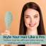 GUBB: French Hues Vent Leaf Hair Brush