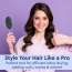 GUBB: French Hues Oval Hair Brush