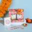 MOS Bakery: Rakhi Pink Double Almond+ Raspberry Gift Box with 200gm jars