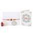 MOS Bakery: Rakhi Green Single Gift Box Apple Cinnamon cookies