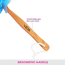 VEGA: Wooden Handle Bath Brush