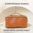 GUBB: Multifunctional Travel Makeup Bag - Brown