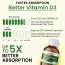 Vlado's Himalayan Organics: Vitamin D3 60000 IU Shots | Cholecalciferol Vitamin D3 60000 IU Supplement   5ml Each bottle - Orange Flavour - (Pack of 8) 