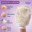 Bake Cosmetics: Exfoliating Bath Glove for Dead Skin, Tan Removal  Pack of 2  40gm