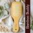 Bake Cosmetics: Bamboo Buddy Wooden Paddle Hair Brush For Gentle on Hair, Strengthens Scalp & Promotes Hair Growth For Men & Women-1PC