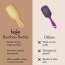 Bake Cosmetics: Bamboo Buddy Wooden Paddle Hair Brush For Gentle on Hair, Strengthens Scalp & Promotes Hair Growth For Men & Women-1PC