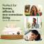 IMECO: Bamboo Facial Tissue | Soft & Highly Absorbent | 2-Ply | 100 Pulls Per Pack | Pack of 6