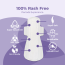 Saathi: Compostable Bamboo Pads - Gentle on Skin   Pack of 12 X 1 - 12 Pads (3 Reg + 3 XL + 6 ON)