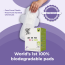 Saathi: Plant-Based Bamboo Pads - No Fragrance  Pack of 12 X 2 - 24 Pads (12 XL + 12 ON)