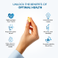 Dr. Morepen: Omega 3 Deep Sea Fish Oil Triple Strength for Healthy Heart, Brain & Joints, 1250mg with 900mg DHA & EPA - 60 Softgels Pack of 2