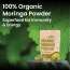 Vlado's Himalayan Organics: Vlado's Himalayan Organics 100% Organic Certified Moringa Powder - Natural Superfood with 120+ Nutrients, Antioxidants & Vitamins - Drumstick Leaf powder | Herbal Supplement I for Immunity, Digestion & Energy I  200gm