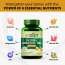Vlado's Himalayan Organics: Calcium Magnesium Zinc Vitamin D3 & B12- 120 Vegetarian Tablets