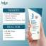 Bake Cosmetics: UV Shield Sunscreen SPF 55 PA++++ with 6% Advanced UV Filter & Ceramide for UVA, UVB & Blue Light Protection  50gm